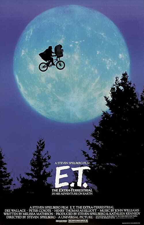 E T  the Extra Terrestrial poster