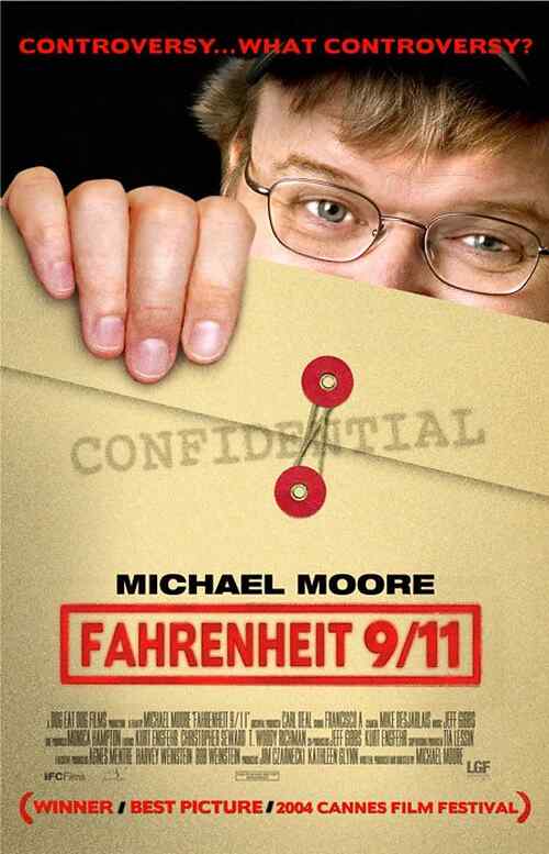 Fahrenheit 9/11 poster