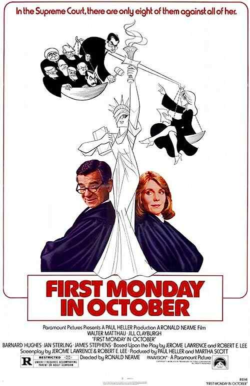 First Monday in October poster