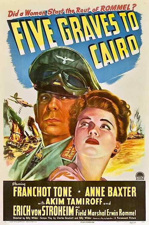 Five Graves to Cairo poster