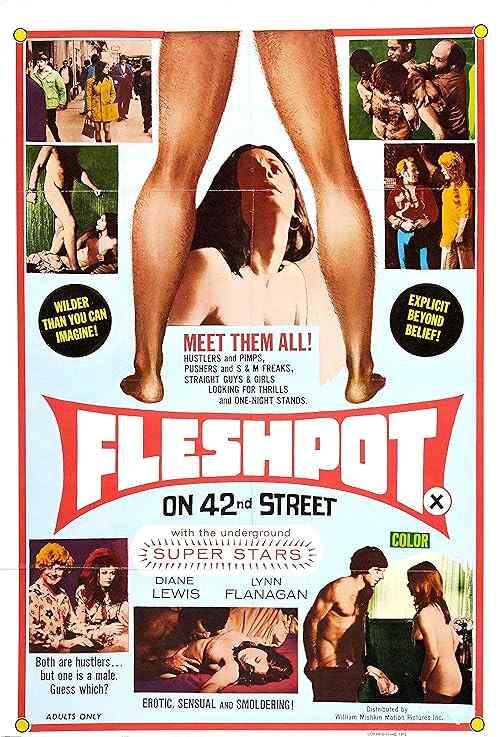Fleshpot on 42nd Street poster