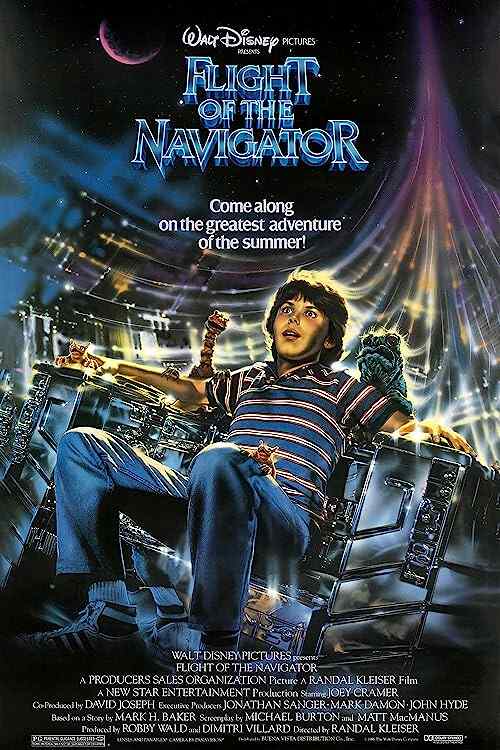Flight of the Navigator poster