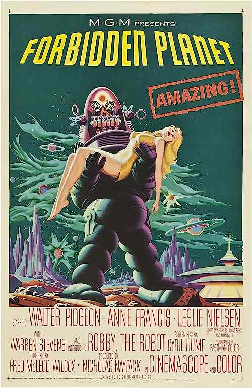 Forbidden Planet poster
