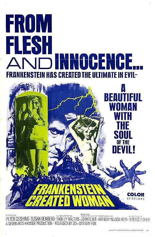 Frankenstein Created Woman poster