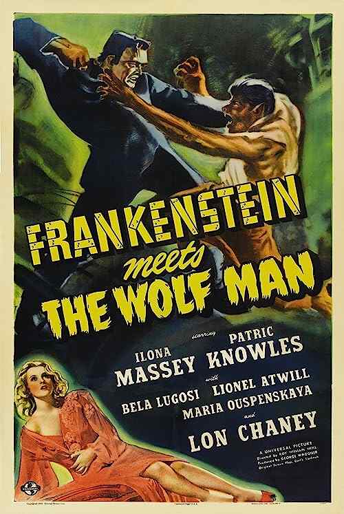 Frankenstein Meets the Wolf Man poster