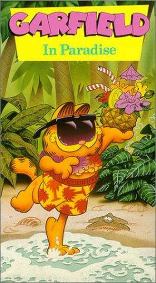 Garfield in Paradise poster