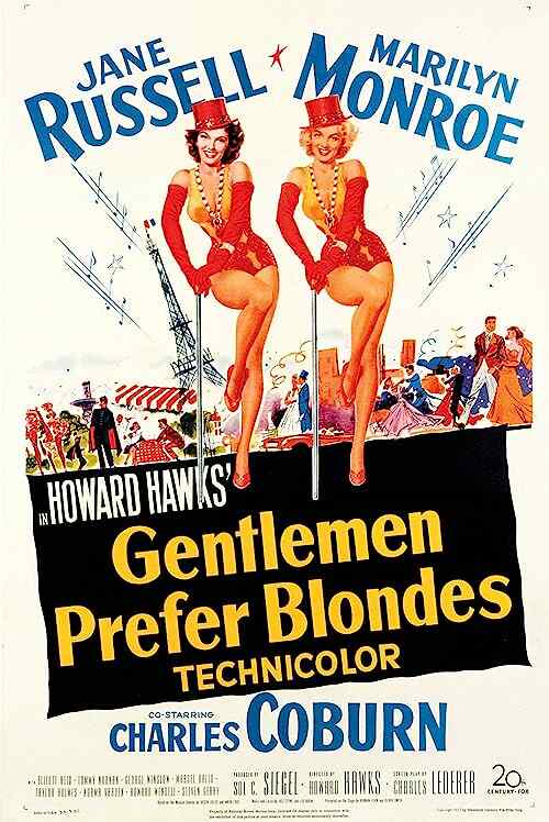 Gentlemen Prefer Blondes poster