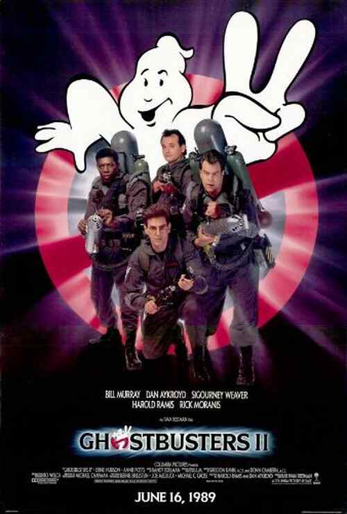 Ghostbusters II poster