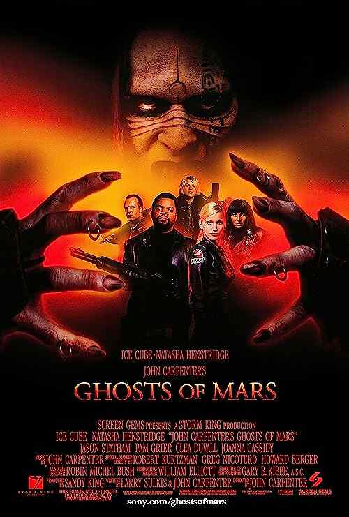 Ghosts of Mars poster