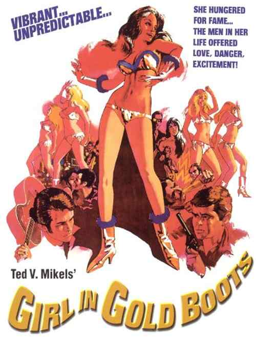 Girl in Gold Boots poster