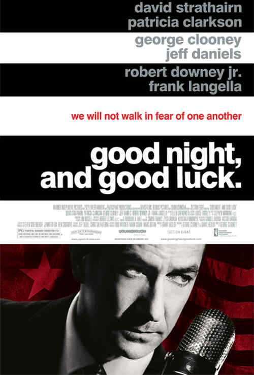 Good Night, and Good Luck poster