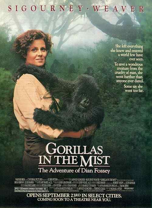 Gorillas in the Mist poster
