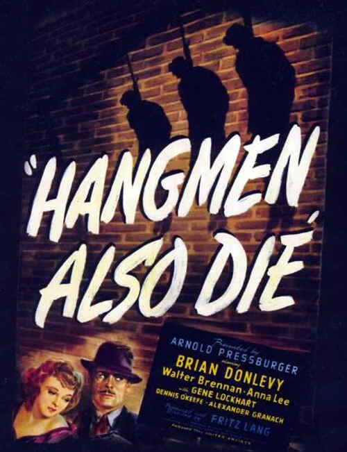 Hangmen Also Die! poster