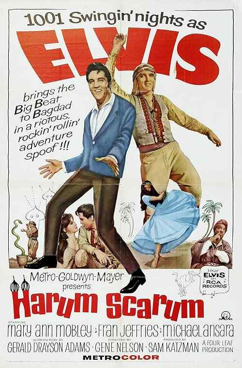 Harum Scarum poster
