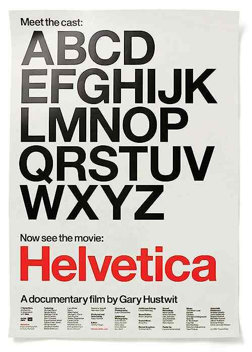 Helvetica poster