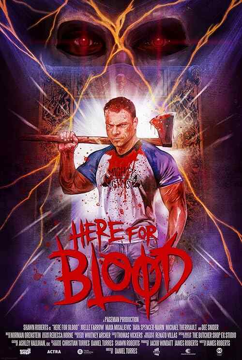 Here for Blood poster