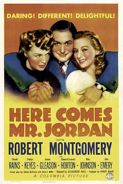 Here Comes Mr  Jordan poster