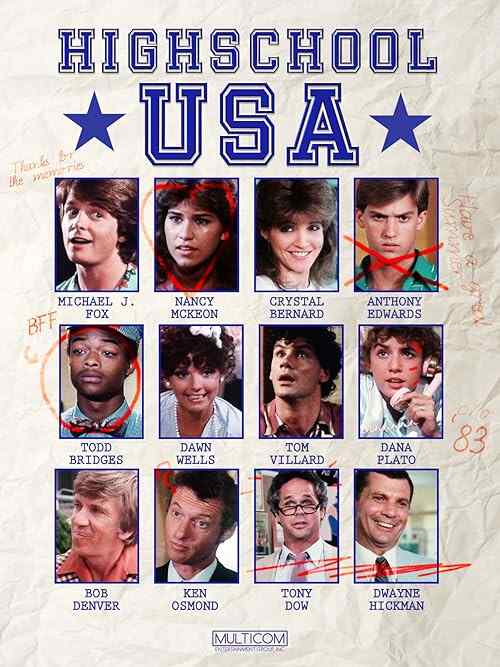 High School U.S.A. poster