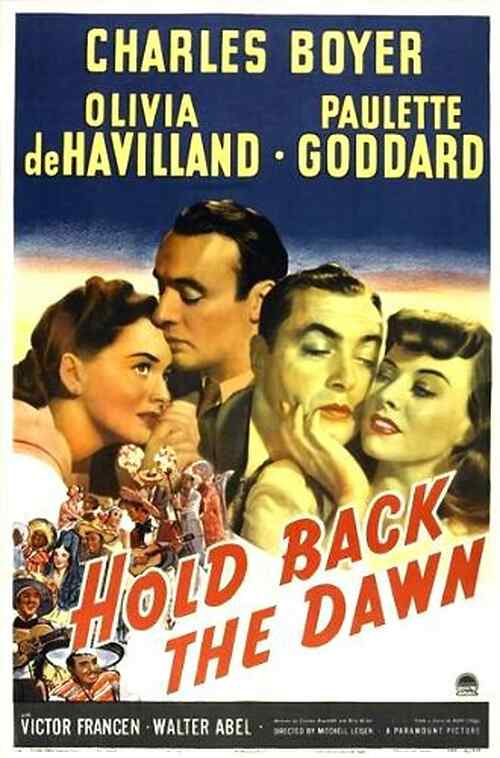 Hold Back the Dawn poster