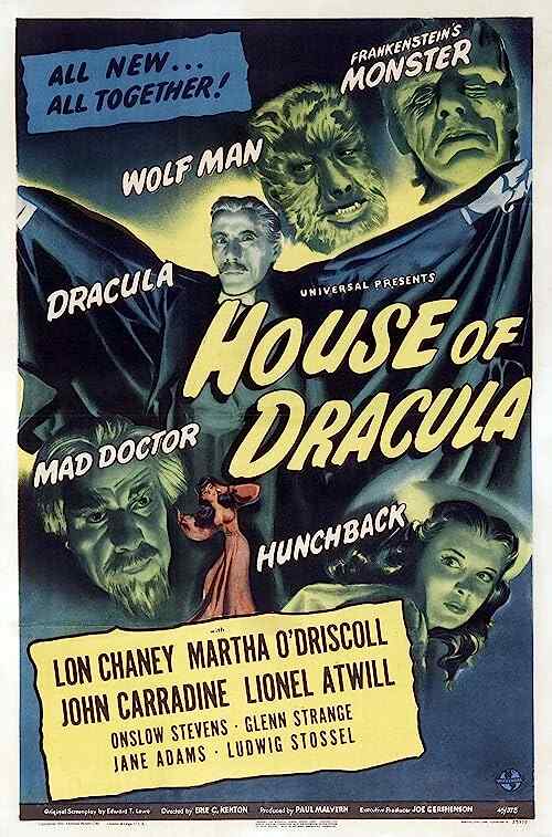 House of Dracula poster