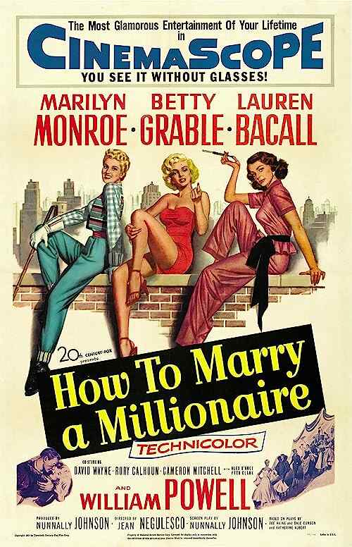 How to Marry a Millionaire poster