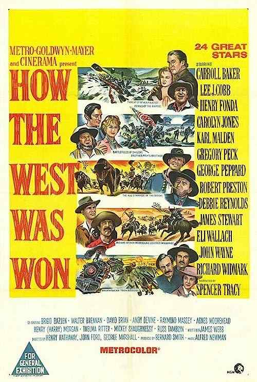 How the West Was Won poster