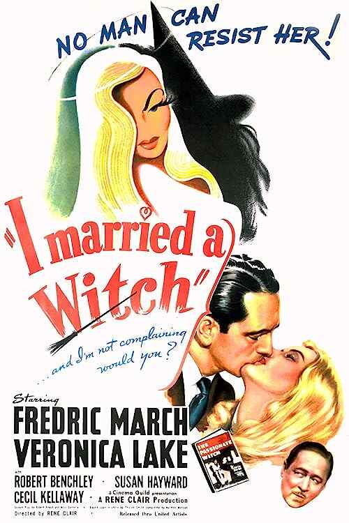 I Married a Witch poster