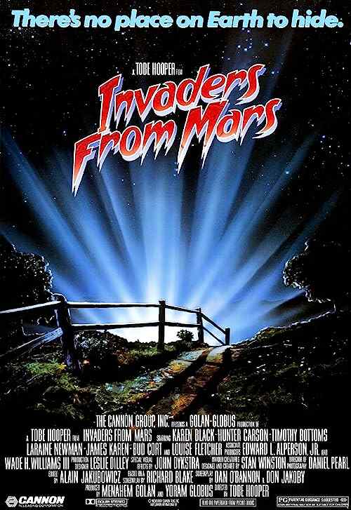 Invaders from Mars poster