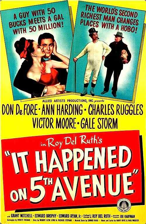 It Happened on Fifth Avenue poster