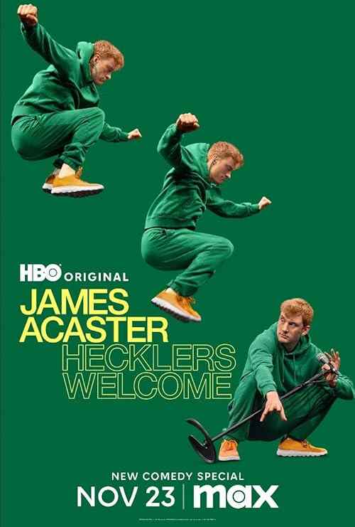James Acaster: Hecklers Welcome poster