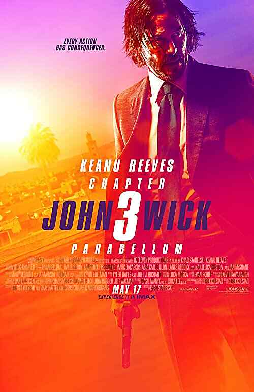 John Wick: Chapter 3   Parabellum poster