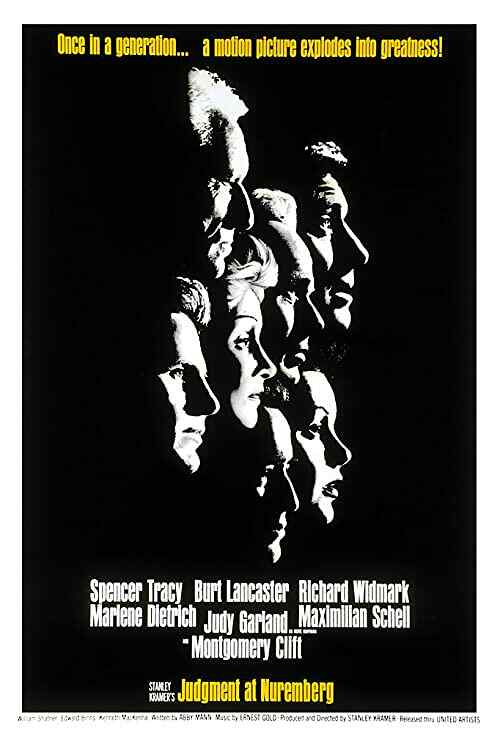 Judgment at Nuremberg poster