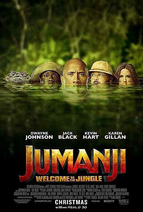 Jumanji: Welcome to the Jungle poster