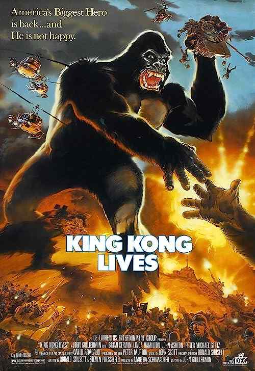 King Kong Lives poster