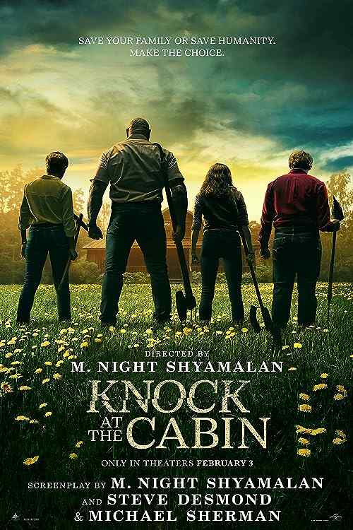 Knock at the Cabin poster