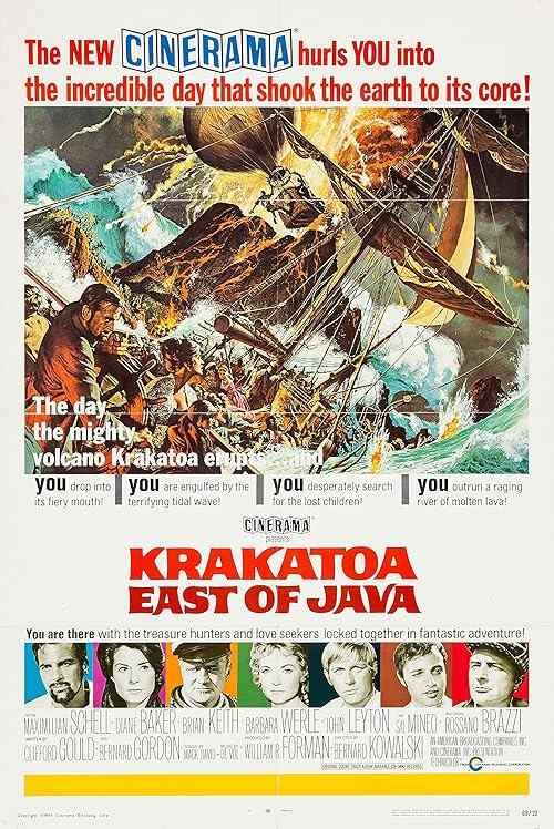 Krakatoa, East of Java poster