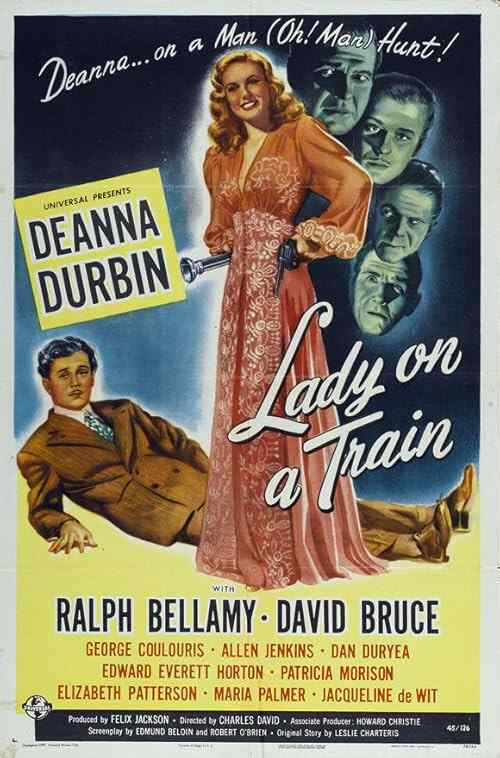 Lady on a Train poster