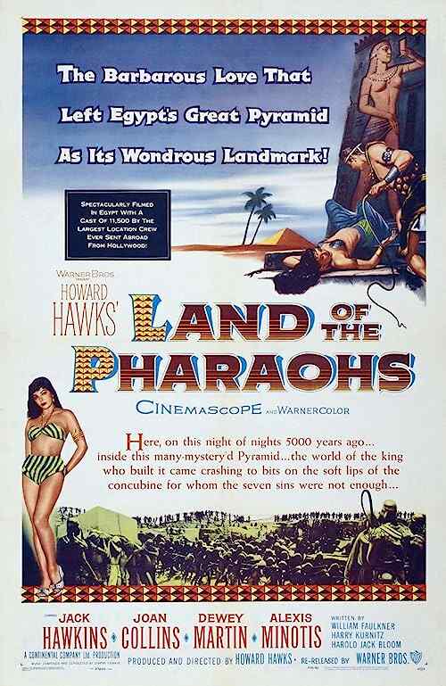 Land of the Pharaohs poster