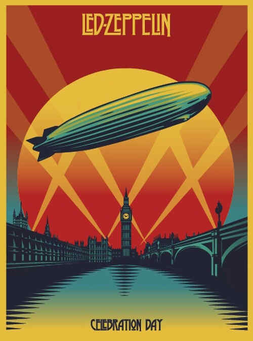 Led Zeppelin: Celebration Day poster