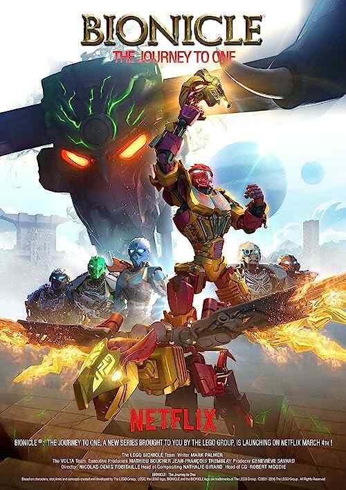 Lego Bionicle: The Journey to One poster