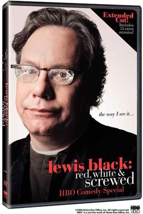 Lewis Black: Red, White & Screwed poster