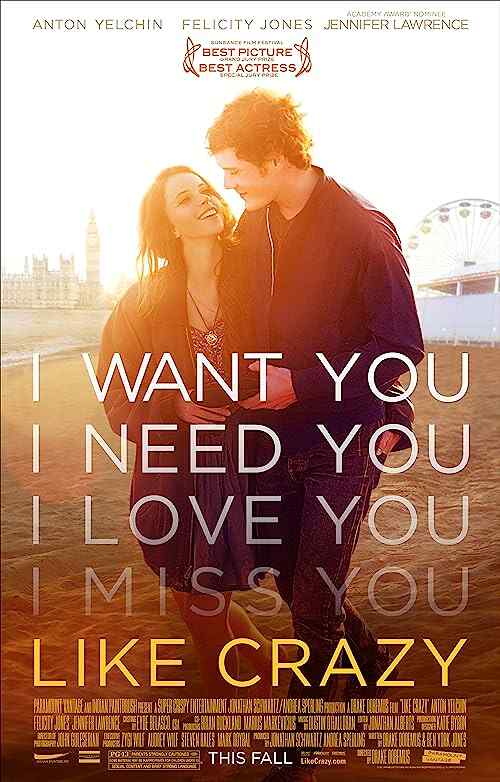 Like Crazy poster