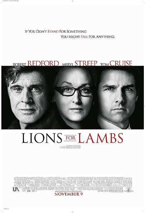 Lions for Lambs poster
