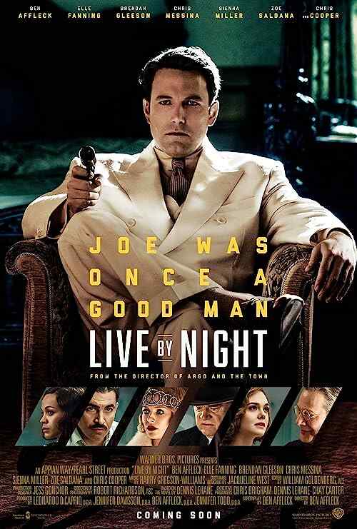 Live by Night poster