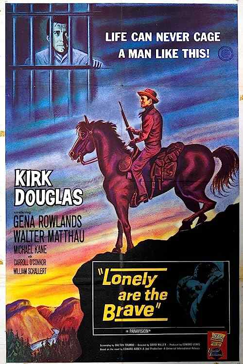 Lonely Are the Brave poster