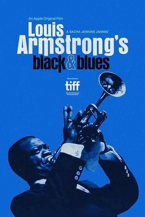 Louis Armstrong's Black & Blues poster