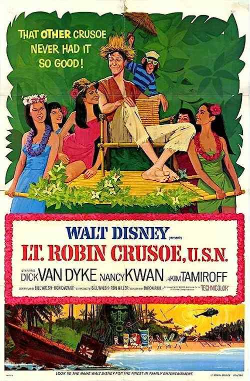 Lt  Robin Crusoe, U S N poster