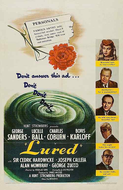 Lured poster
