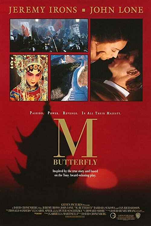 M  Butterfly poster