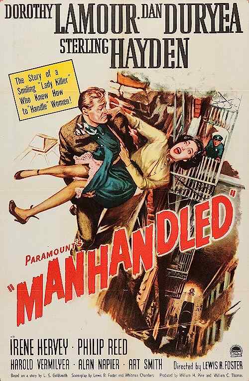 Manhandled poster